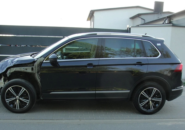 Volkswagen Tiguan cena 54800 przebieg: 177000, rok produkcji 2018 z Brzesko małe 301